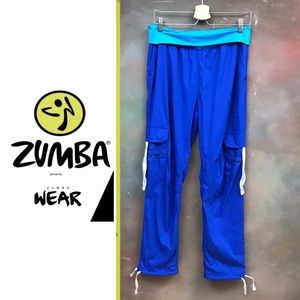 Zumba Wear Long Pants Woven Rolled Waist Cargo